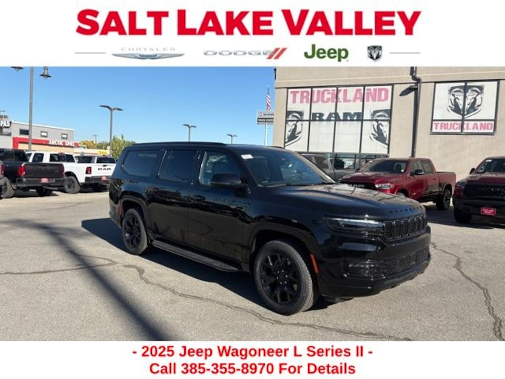 New 2025 Jeep Wagoneer L CARBIDE 4X4 Sport Utility