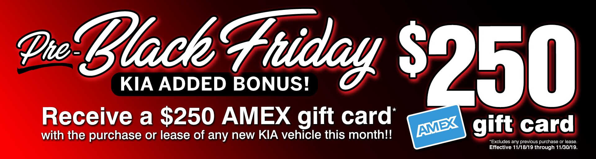 Pre-Black Friday Sales Event