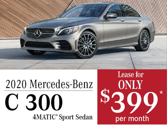 2020 Mercedes Benz C 300 Lease For 399 Per Month