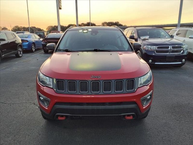 Used 2021 Jeep Compass Trailhawk with VIN 3C4NJDDB3MT571836 for sale in Pine Bluff, AR