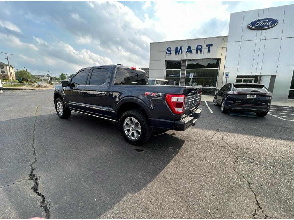 Used 2022 Ford F-150 Platinum with VIN 1FTFW1E85NFB01116 for sale in Little Rock