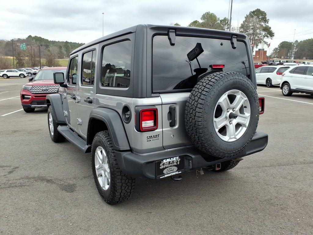 Certified 2019 Jeep Wrangler Unlimited Sport S with VIN 1C4HJXDG4KW551385 for sale in Malvern, AR