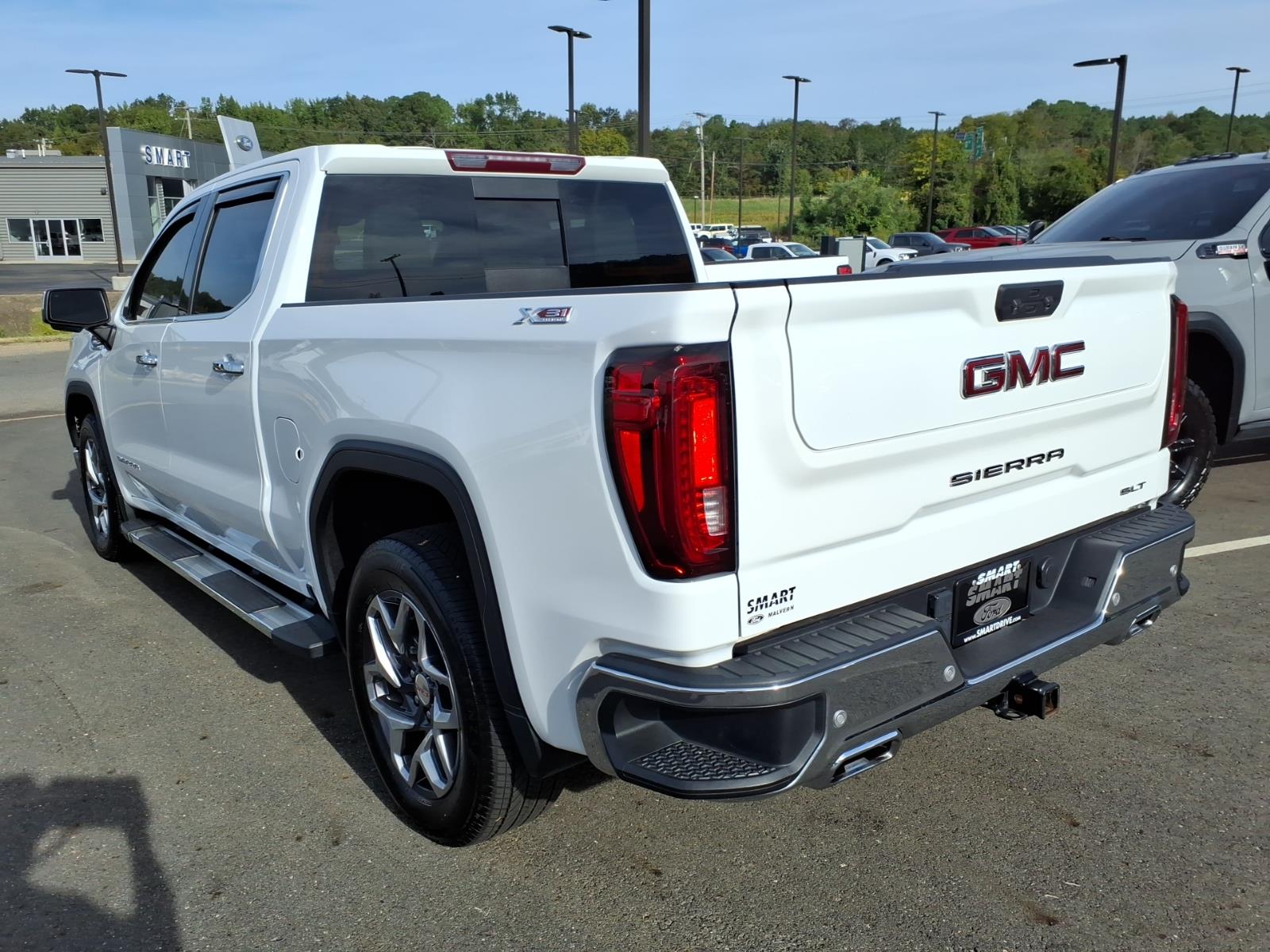 Certified 2024 GMC Sierra 1500 SLT with VIN 1GTUUDEL7RZ235830 for sale in Little Rock