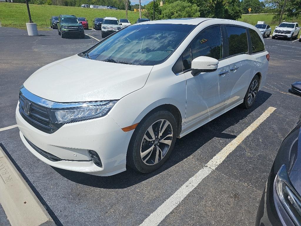 Certified 2021 Honda Odyssey Touring with VIN 5FNRL6H81MB033088 for sale in Malvern, AR