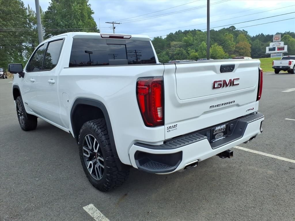 Certified 2021 GMC Sierra 1500 AT4 with VIN 3GTP9EEL1MG372372 for sale in Little Rock