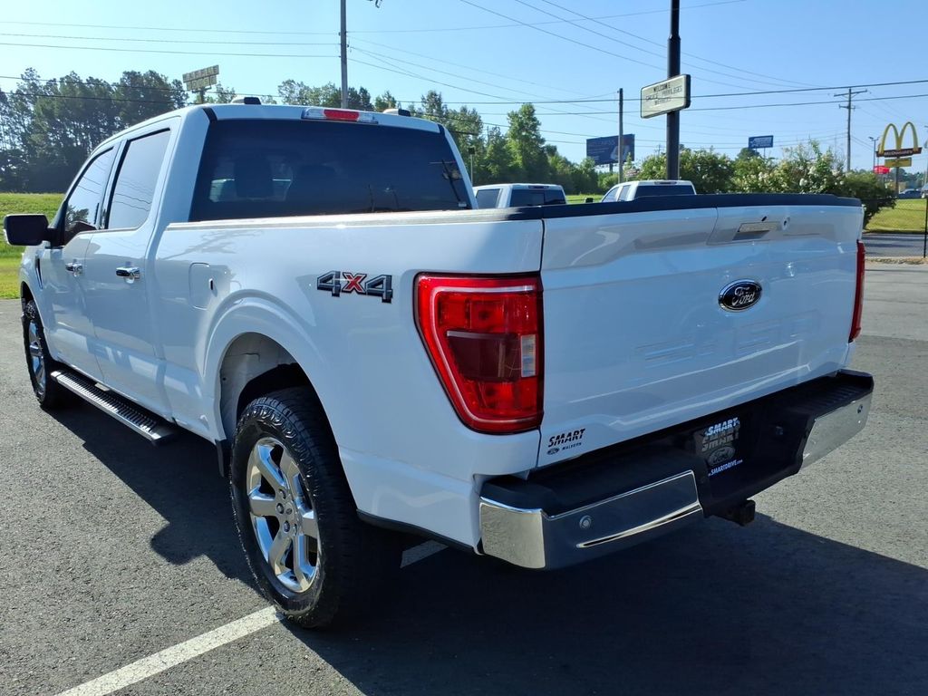 Used 2021 Ford F-150 XLT with VIN 1FTFW1E52MKE05564 for sale in Little Rock