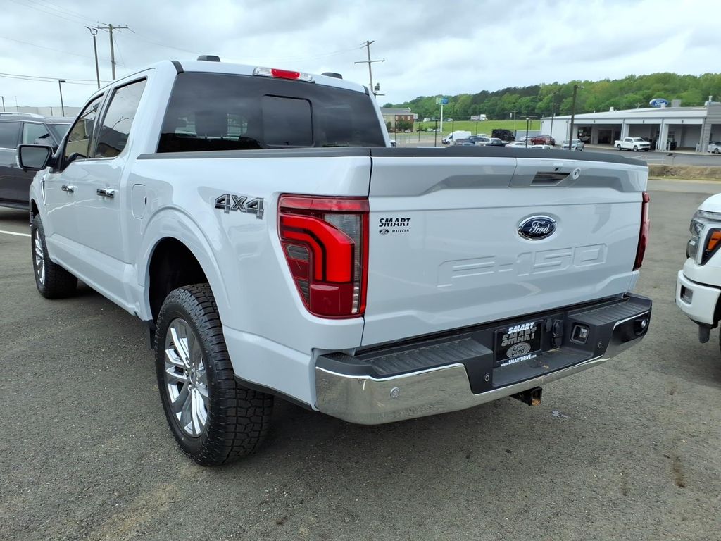 Certified 2025 Ford F-150 Lariat with VIN 1FTFW5L56SKD47966 for sale in Little Rock