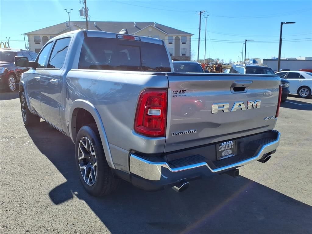 Certified 2025 RAM Ram 1500 Pickup Laramie with VIN 1C6SRFJP9SN567737 for sale in Little Rock