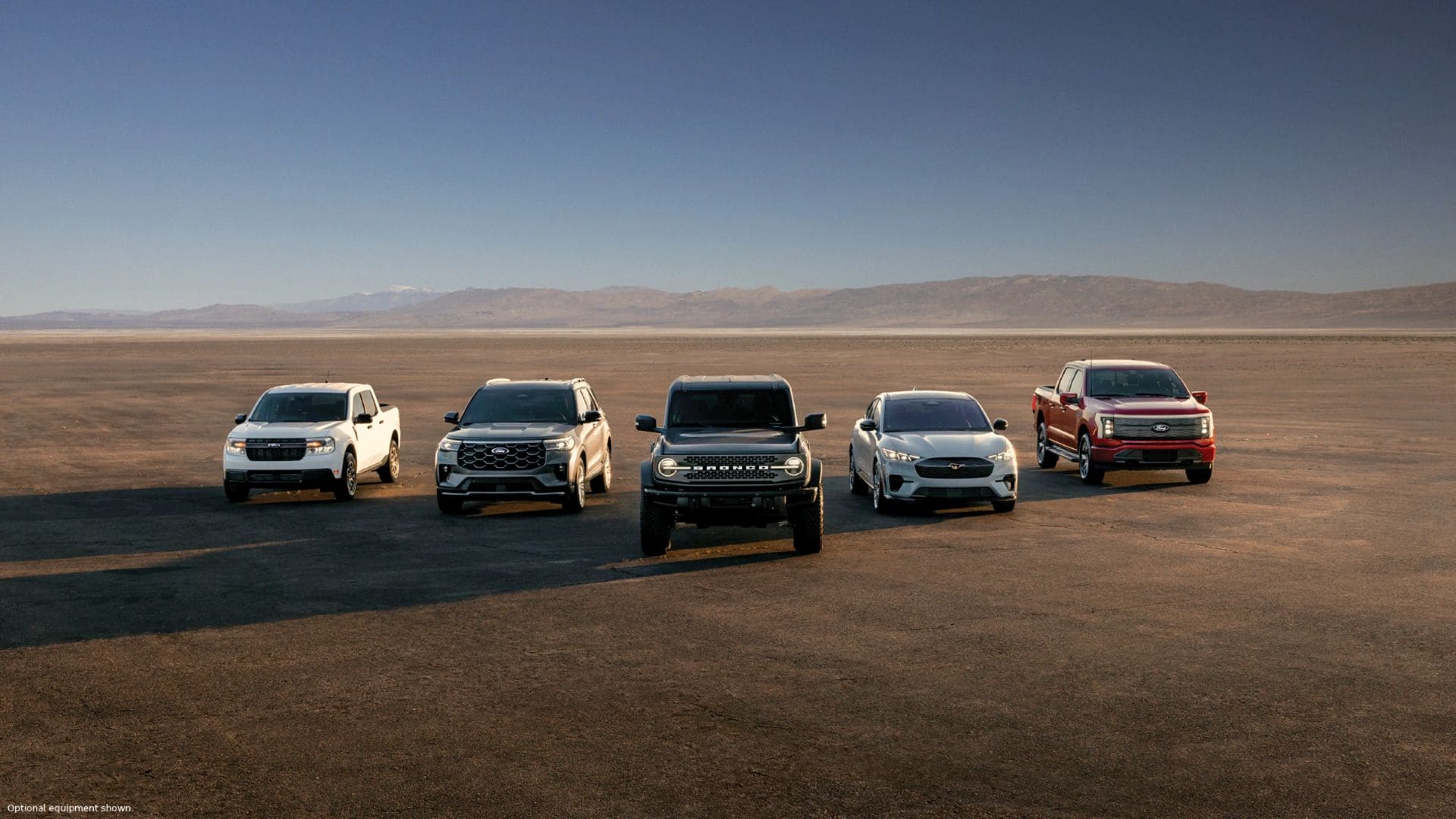 Ford truck and SUV lineup