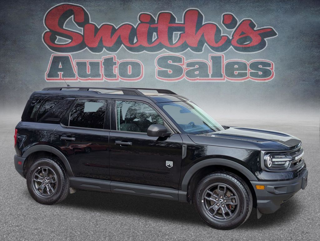 Shadow Black 2022 Ford Bronco Sport Big Bend AWD SUV / Crossover All-Wheel Drive 8-Speed Automatic