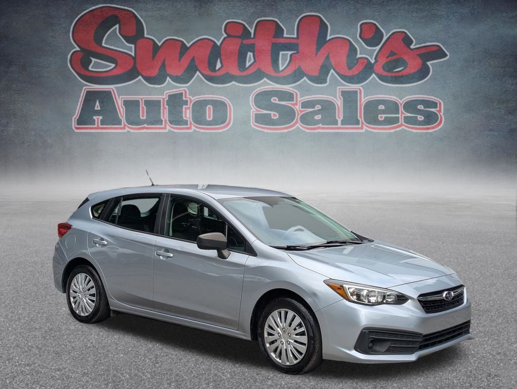 Ice Silver 2022 Subaru Impreza Wagon All-Wheel Drive Continuously Variable Transmission