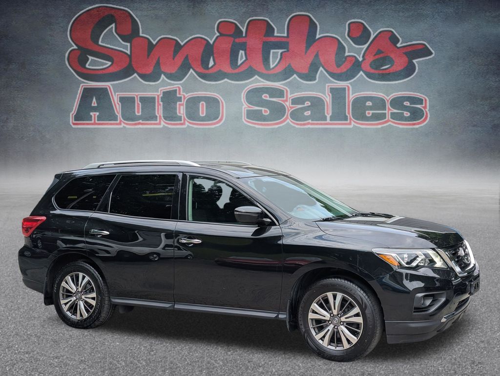 Gray (Magnetic Black Pearl) 2019 Nissan Pathfinder SUV / Crossover Four-Wheel Drive Continuously Variable Transmission