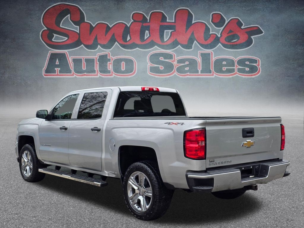 Used 2018 Chevrolet Silverado 1500 Custom Truck Crew Cab