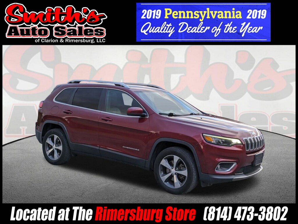 Used 2019 Jeep Cherokee For Sale at Smith's Auto Sales VIN