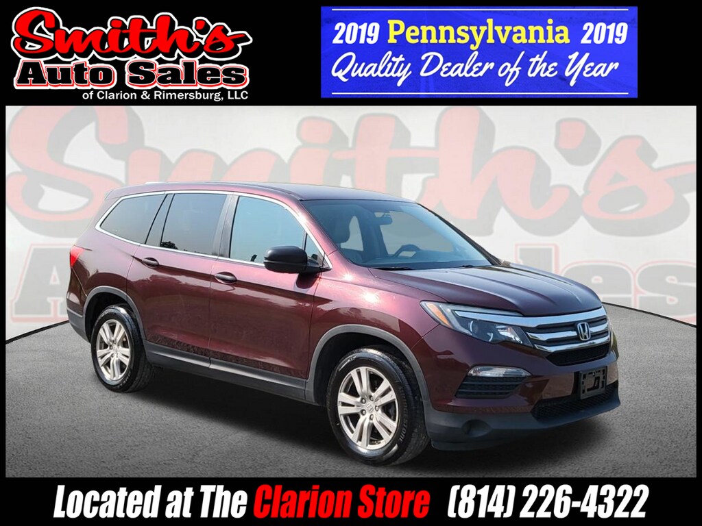 Used 2016 Honda Pilot For Sale at Smith's Auto Sales VIN