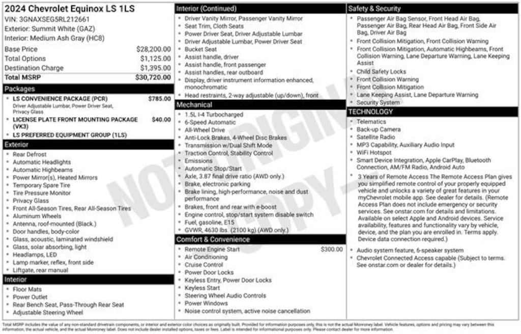 Used 2024 Chevrolet Equinox LS SUV