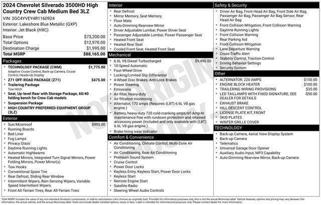 2024 Chevrolet Silverado 3500HD High Country - Photo 33