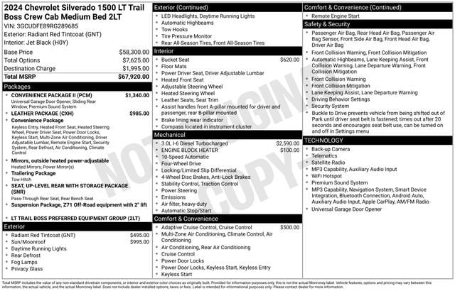 2024 Chevrolet Silverado 1500 LT Trail Boss - Photo 33