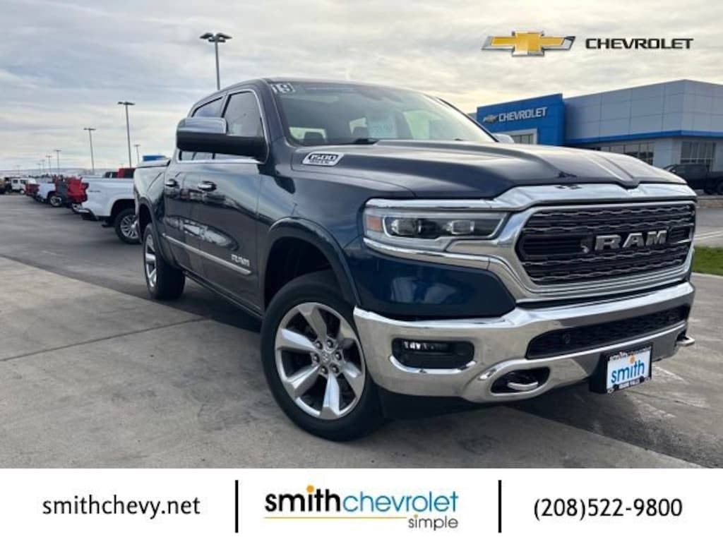 Used 2019 Ram 1500 Limited Crew Cab 4x4 57 Box Truck
