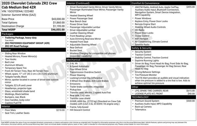 2020 Chevrolet Colorado ZR2 - Photo 31