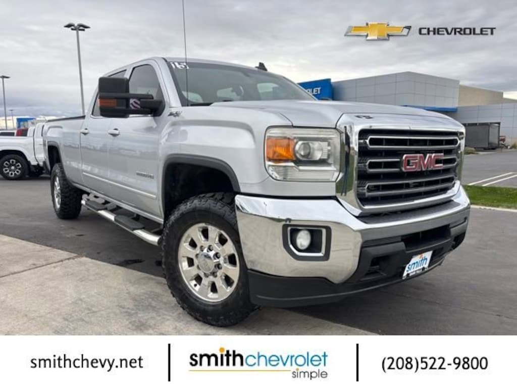 Used 2015 GMC Sierra 2500 HD SLE Truck Crew Cab