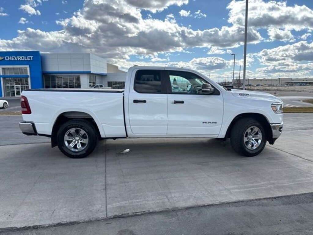 Used 2020 Ram 1500 Laramie Quad Cab 4x4 64 Box Truck