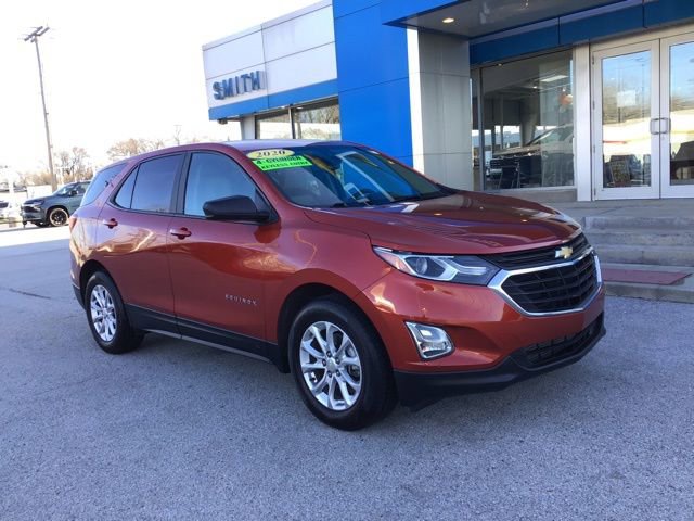 Used 2020 Chevrolet Equinox LS with VIN 2GNAXHEV3L6153008 for sale in Hammond, IN