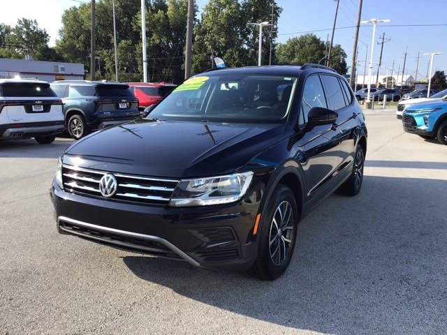 Used 2021 Volkswagen Tiguan S with VIN 3VV0B7AX1MM010930 for sale in Hammond, IN
