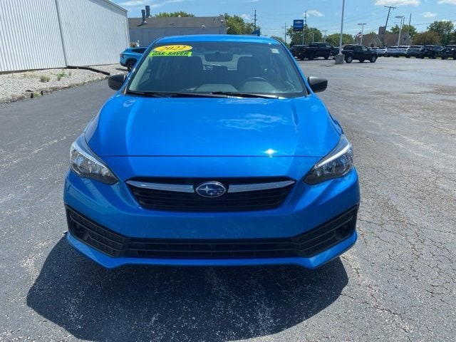 Used 2022 Subaru Impreza Base with VIN 4S3GTAB63N3710786 for sale in Lowell, IN
