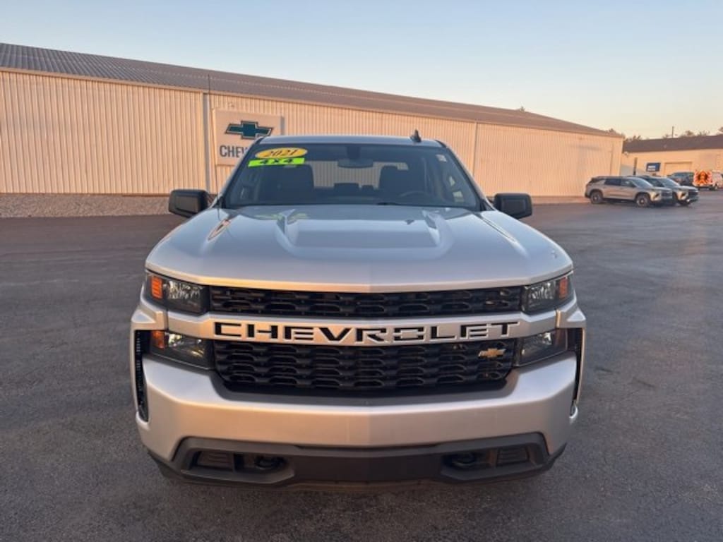 Used 2021 Chevrolet Silverado 1500 Custom Truck