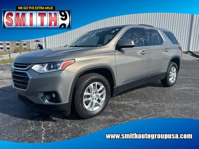 Certified 2018 Chevrolet Traverse 1LT with VIN 1GNERGKW1JJ242661 for sale in Lowell, IN
