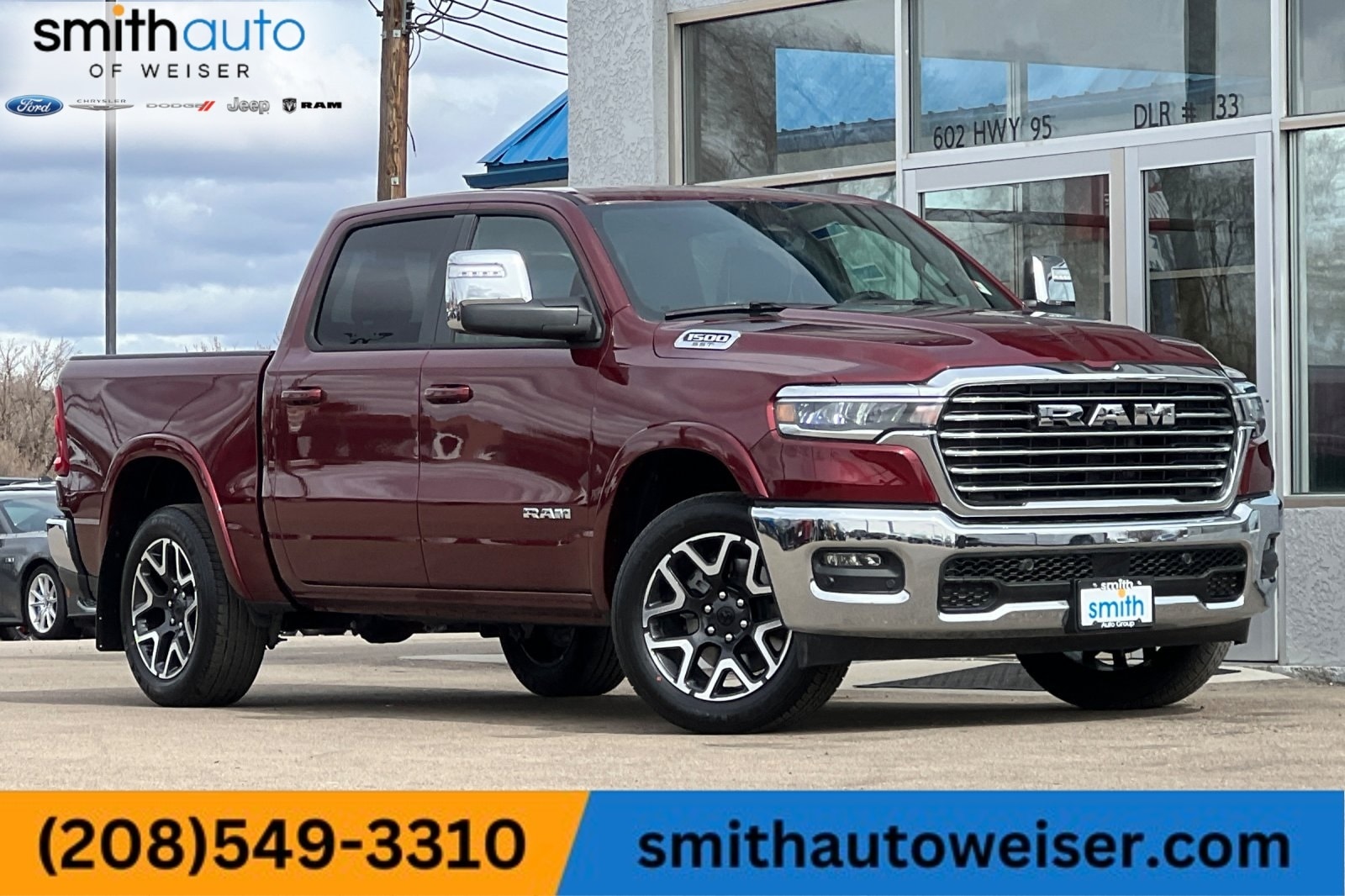 2025 Ram 1500 LARAMIE CREW CAB 4X4 5'7 BOX