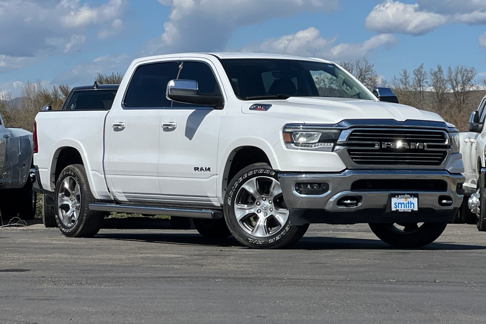 Used 2021 RAM Ram 1500 Pickup Laramie with VIN 1C6SRFJM8MN682628 for sale in Weiser, ID