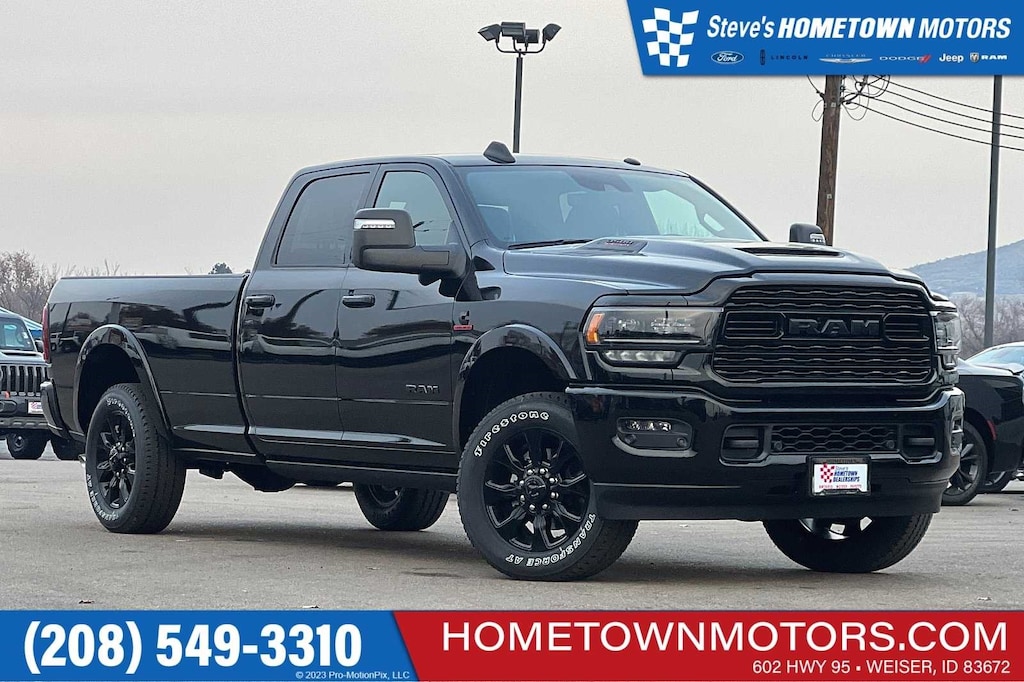 New 2024 Ram 3500 LIMITED CREW CAB 4X4 8' BOX For Sale Weiser ID