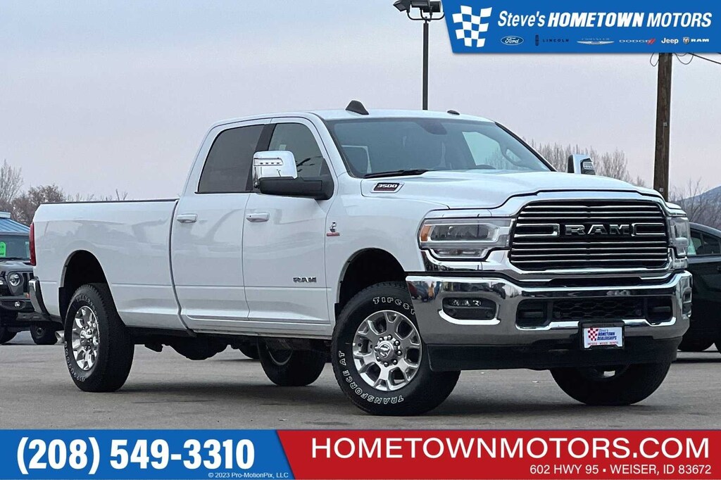 New 2024 Ram 3500 LARAMIE CREW CAB 4X4 8' BOX For Sale Weiser ID