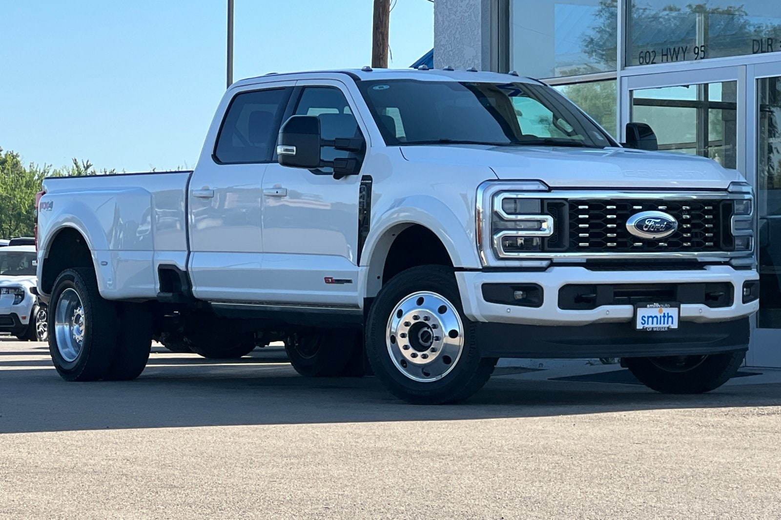 Used 2025 Ford F-450 Super Duty Platinum with VIN 1FT8W4DM8SEC57242 for sale in Weiser, ID