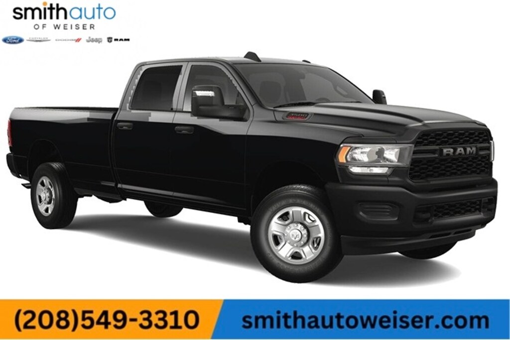 New 2024 Ram 3500 TRADESMAN CREW CAB 4X4 8' BOX For Sale Weiser ID