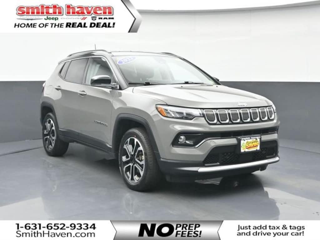 Certified 2022 Jeep Compass Limited SUV