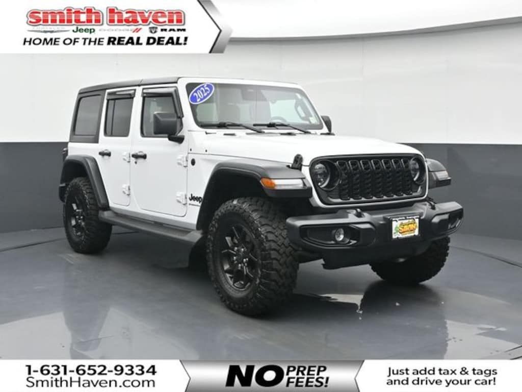 Used 2025 Jeep Wrangler Willys SUV