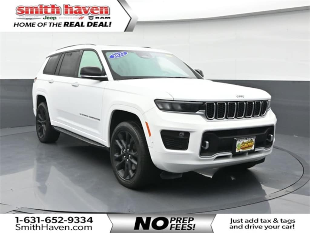 Certified 2022 Jeep Grand Cherokee L Overland SUV