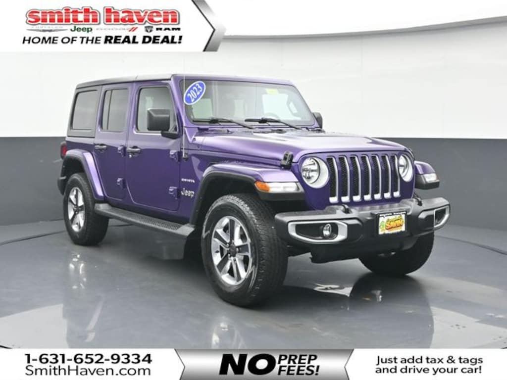 Certified 2023 Jeep Wrangler Sahara SUV