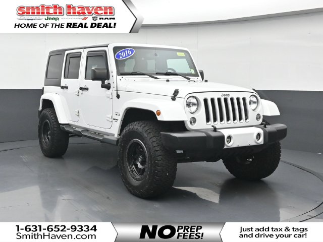 Certified 2016 Jeep Wrangler Unlimited Sahara SUV