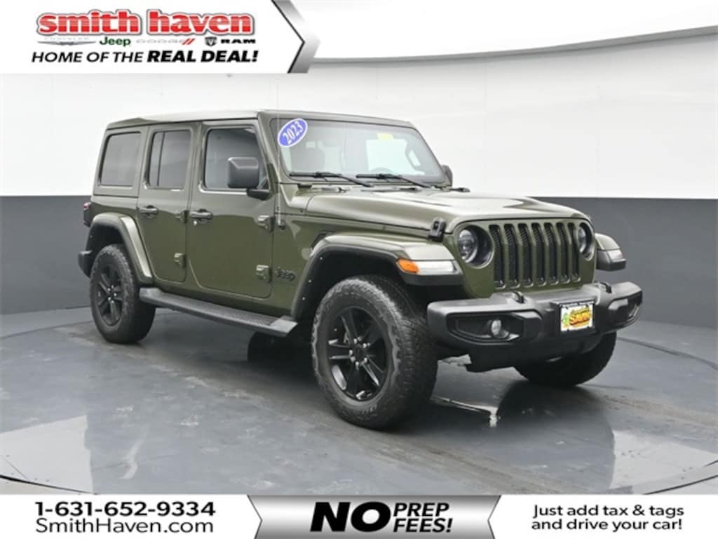 Certified 2023 Jeep Wrangler Altitude SUV