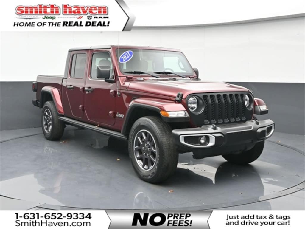 Certified 2021 Jeep Gladiator Overland Truck