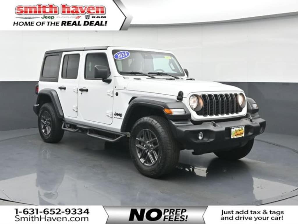 Certified 2024 Jeep Wrangler Sport S SUV