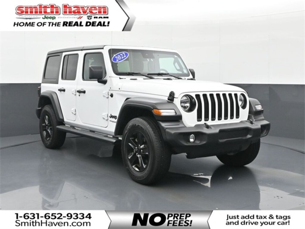 Certified 2022 Jeep Wrangler Unlimited Sport Altitude SUV