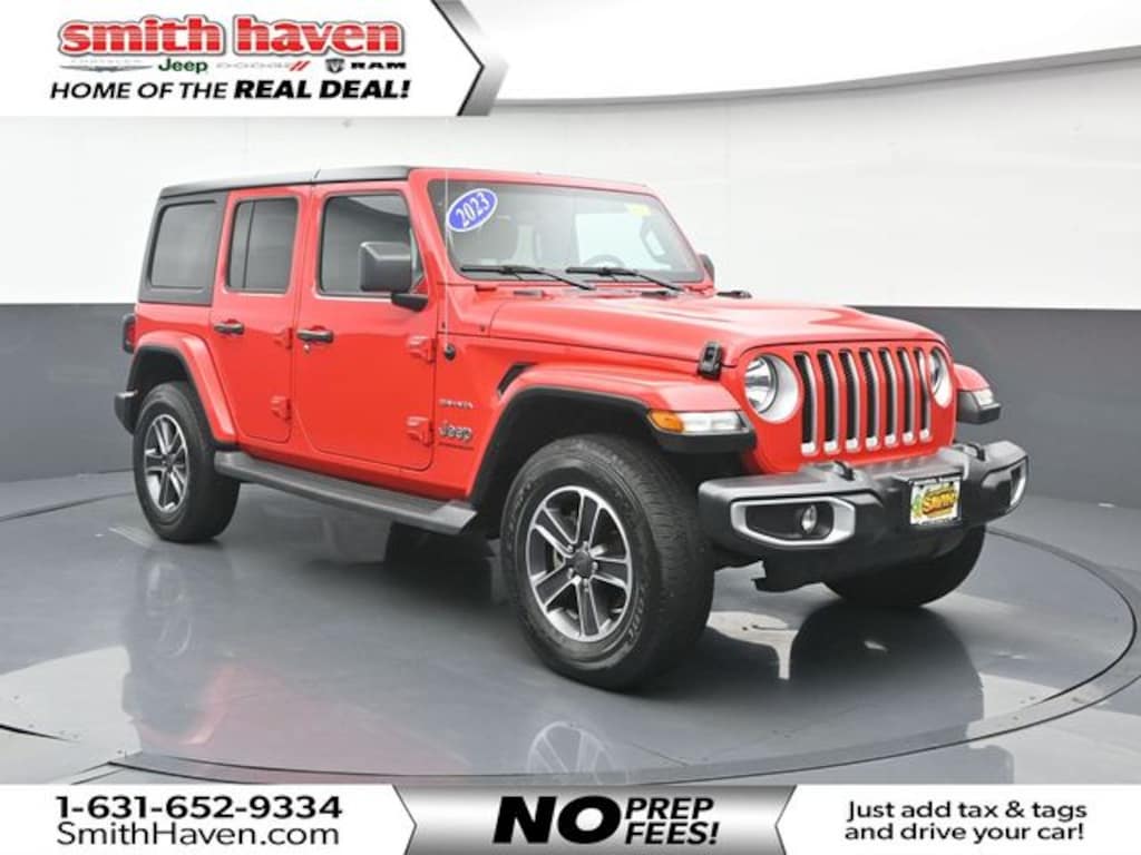 Certified 2023 Jeep Wrangler Sahara SUV