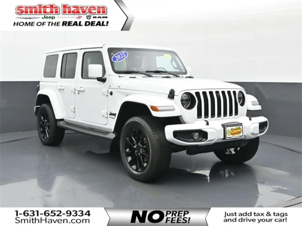 Used 2022 Jeep Wrangler Unlimited Sahara High Altitude SUV