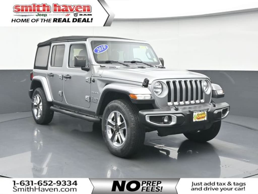 Certified 2019 Jeep Wrangler Unlimited Sahara SUV