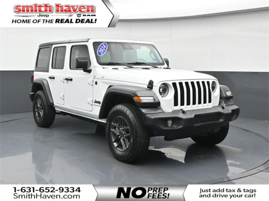 Certified 2024 Jeep Wrangler Sport S SUV